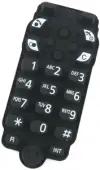 Оригинальная клавиатура PNJK1014Z черная для DECT телефонов Panasonic серии KX-TG13, KX-TG14. Производство Panasonic