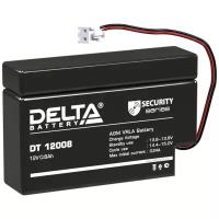 Аккумуляторная батарея Delta DT 12008 (Т13) 0.8 Ah 12V