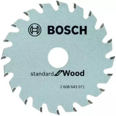 Пильный диск BOSCH Standart Wood 2608643071 85х15 мм