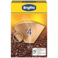Одноразовые фильтры для капельной кофеварки Melitta Brigitta Размер 4