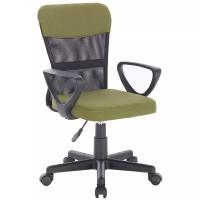 Компьютерное кресло Brabix Jet MG-315 офисное, обивка: текстиль, цвет: зеленый/черный