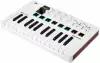ARTURIA MiniLAB 3, White MIDI-контроллер, клавиатура 25 клавиш, 8 пэдов, 8 энкодеров, 4 слайдера, белый