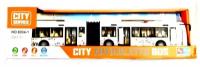 Троллейбус инерционный City Articulated Bus, 44 см, 8034-1, Play Smart