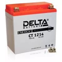 Аккумулятор мотоциклетный Delta CT1214 YTX14-BS 12V 14Ah AGM(залит и готов к применению)