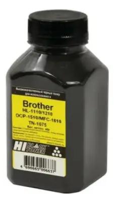 Hi-Black Расходные материалы Тонер для Brother HL-1110 1210 DCP-1510 MFC-1810 TN-1075, Bk, 40 г, банка