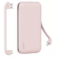 Внешний аккумулятор Xiaomi SOLOVE 10000 mAh Pink (W7)