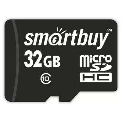 Карта памяти SmartBuy microSDHC Class 10 32 GB, чтение: 30 MB/s, запись: 25 MB/s
