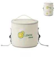 Сумка-холодильник / термо сумка/ лимон