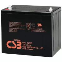 Аккумуляторная батарея CSB GPL 12750 75 А·ч