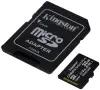 Карта памяти Kingston Canvas Select Plus microSDHC 32 ГБ Class 10, V10, A1, UHS-I U1, R 100 МБ/с, адаптер на SD, 1 шт., черный