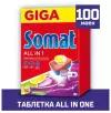 Somat All in 1 таблетки (лимон и лайм) для посудомоечной машины