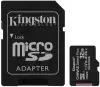 Карта памяти Kingston Canvas Select Plus microSDHC 32 ГБ Class 10, V10, A1, UHS-I U1, R 100 МБ/с, адаптер на SD, 1 шт., черный