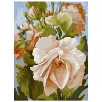 Белоснежка Картина по номерам "Роза" 30x40 см (781-AS)