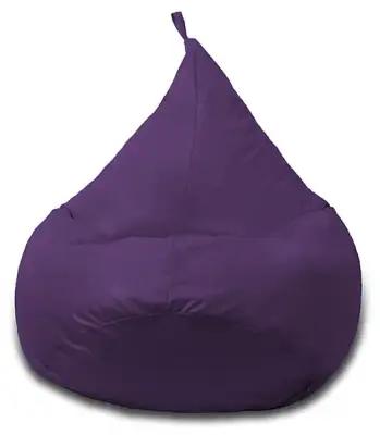 Кресло-мешок PUFON груша XL Мини Фиолетовый