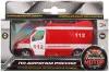 Фургон Пламенный мотор Пожарная охрана (870363), 11 см, красный