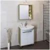 Мебель для ванной / Runo / Эко 60 / тумба с раковиной Уют 60 / шкаф для ванной / зеркало для ванной