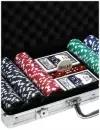 Набор для покера в металлическом кейсе, 300 фишек без номинала