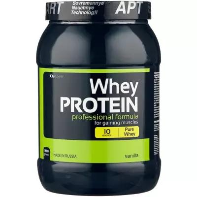 Протеин XXI Power Whey Protein (1600 г, банка) ваниль