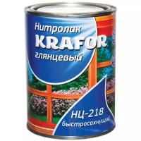 Лак Krafor НЦ-218 (0.7 кг)