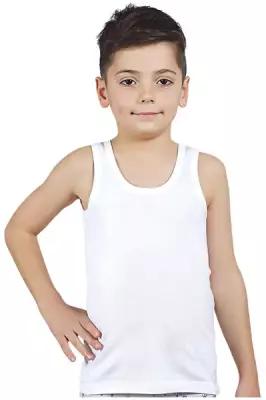 Майка для мальчика Baykar, 2214, размер 5, цвет белый
