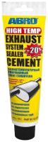 Цемент для глушителя ABRO / Made in U.S.A. / Высокотемпературный армированный цемент глушителя 170 г. Комплект 2 шт. ES-332-R(2)
