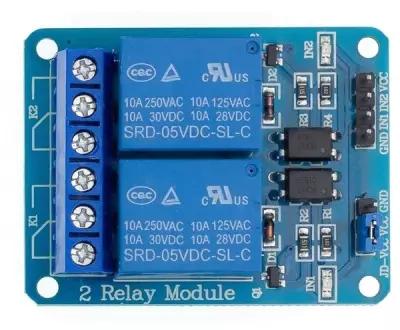 Модуль реле 5В 10А 2 канала электромеханическое с оптопарами / Ардуино Arduino проекты
