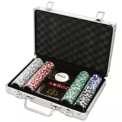 Настольная игра Фабрика покера Набор для покера в ал. кейсе Фабрика покера (200 фишек)