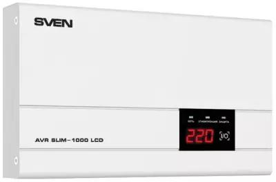 Стабилизатор напряжения SVEN AVR SLIM 500 LCD