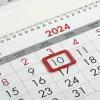 Календарь настенный квартальный трехблочный отрывной рабочий на 2024 год, 3 блока 3 гребня с бегунком, офсет, Символ года, Brauberg, 115272