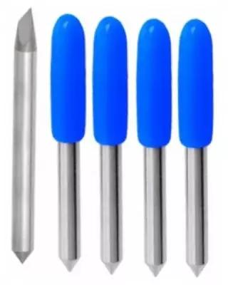 Адаптированные ножи-лезвия для плоттера Mimaki G08 (60 градусов), в комплекте 5шт, синий (Ф)