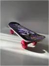 Скейт борд детский деревянный 42*13 см / пенни борд / лонгборд / skateboard / мини круизер фиолетовый