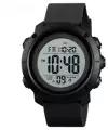 Часы спортивные SKMEI-1426 черный-белый, с секундомером, будильником, таймером, водонепроницаемые, скмей