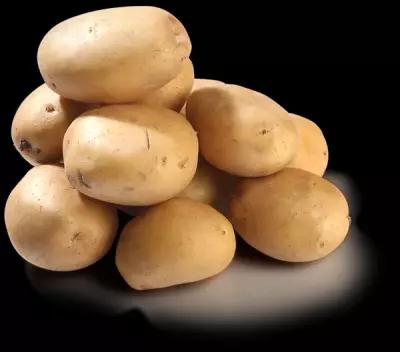Картофель молодой белый вес до 500г
