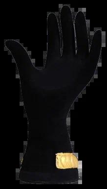 Подставка "Рука", для колец и бижутерии, цвет черный, керамика, 21 см, микс