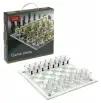 Пьяные шахматы - игра для взрослых, стекло, размер поля 35 х 35 см.