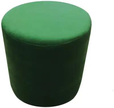 Пуф круглый 34 см зеленый