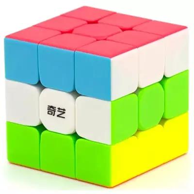 Головоломка кубик Рубика 3х3 QiYi MoFangGe Warrior S для детей - развивающая игрушка для скоростной сборки и мелкой моторики
