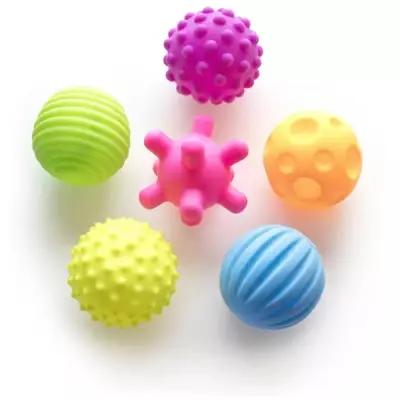 Тактильные мячики для детей. Игрушки для ванной