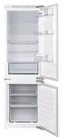 Встраиваемый холодильник Weissgauff WRKI 178 H Inverter, белый