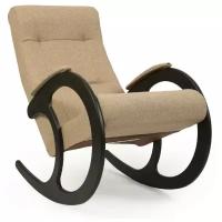 Кресло-качалка, обивка Malta 03, каркас венге, модель 3