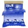 Постельное белье 2-спальное Василиса Океан, бязь, 2 наволочки 70 х 70 см, синий