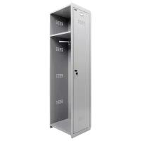 Шкафы металлические Шкаф для раздевалок модульный Практик ML-01-40 (доп. модуль), 1830*400*500, 1 секция