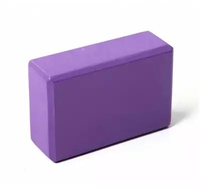 Блок для занятий йогой Lite Weights 5496LW, фиолетовый