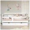 Кровать детская Софа белая размер 160*80