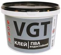 VGT ПВА клей водостойкий столярный для работ по дереву, внутри и снаружи помещения (1кг)