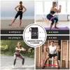 Резинки для фитнеса, пилатеса и йоги PlastON, набор из 5 шт., ленточный эспандер, лента для спорта, домашний тренажер для женщин