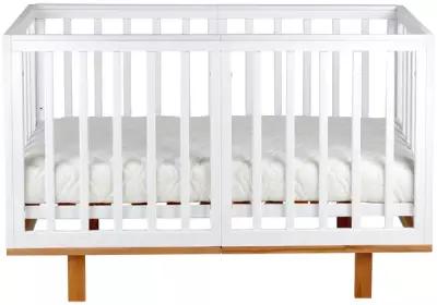 Кровать детская, кроватка для новорожденных Liel Virgo BI159, от 0 до 4 лет из натурального массива бука, гипоаллергенные материалы