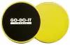 GO-DO-IT / Диски для скольжения желтые- глайдинг диски 2 шт 24 бесплатные видеотренировки сумочка