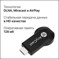 HDMI адаптер для телевизора, беспроводной, с WiFi, AnyCAST M9 Plus / Медиаплеер