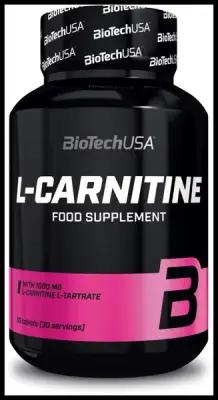 Л-карнитин BioTechUSA L-Carnitine 1000 мг., 30 таб.